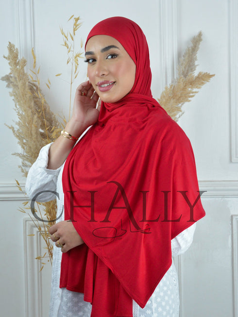 Lycra Coton Maxi - ROUGE  SAMBA